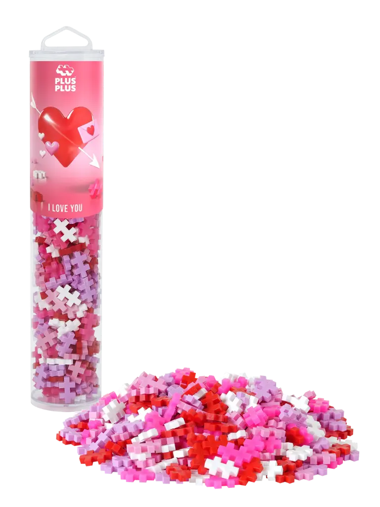 PlusPlus | Educatief Speelgoed I Love You Bouwstukjes 240-delig