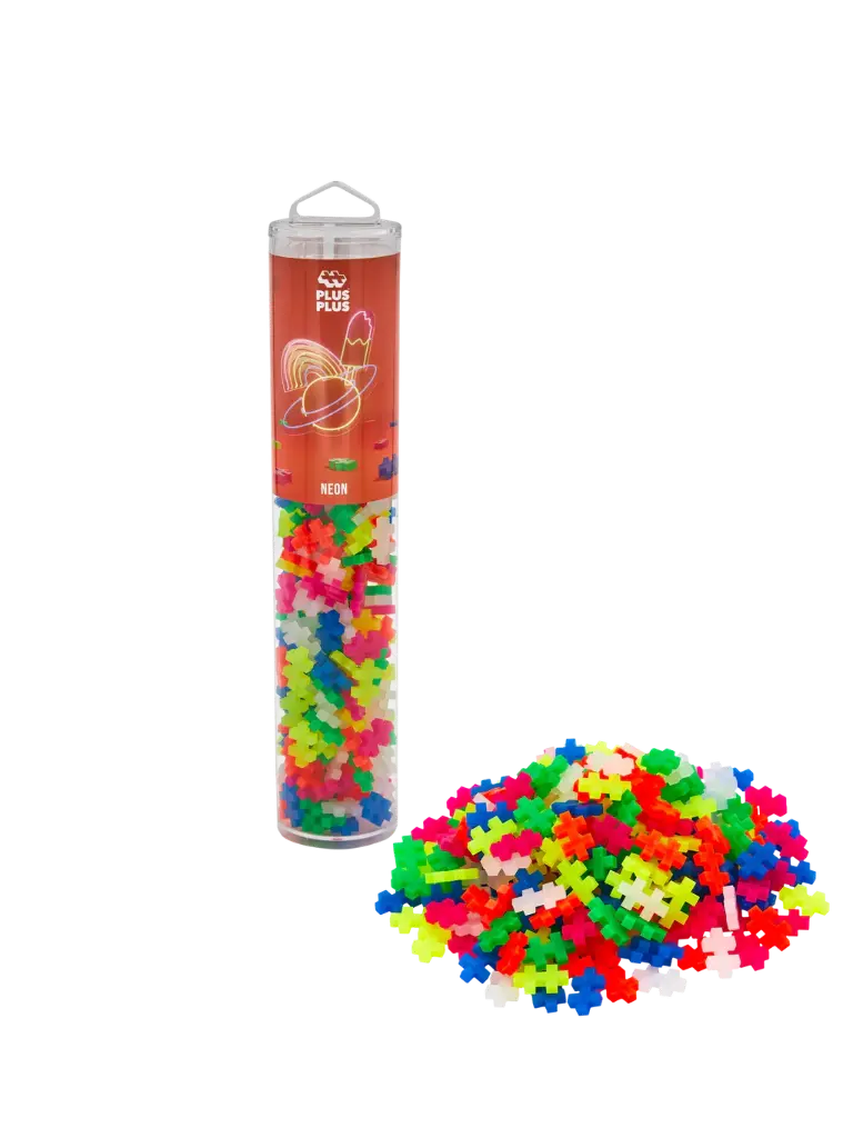 PlusPlus | Educatief Speelgoed Neon Bouwstukjes 240-delig
