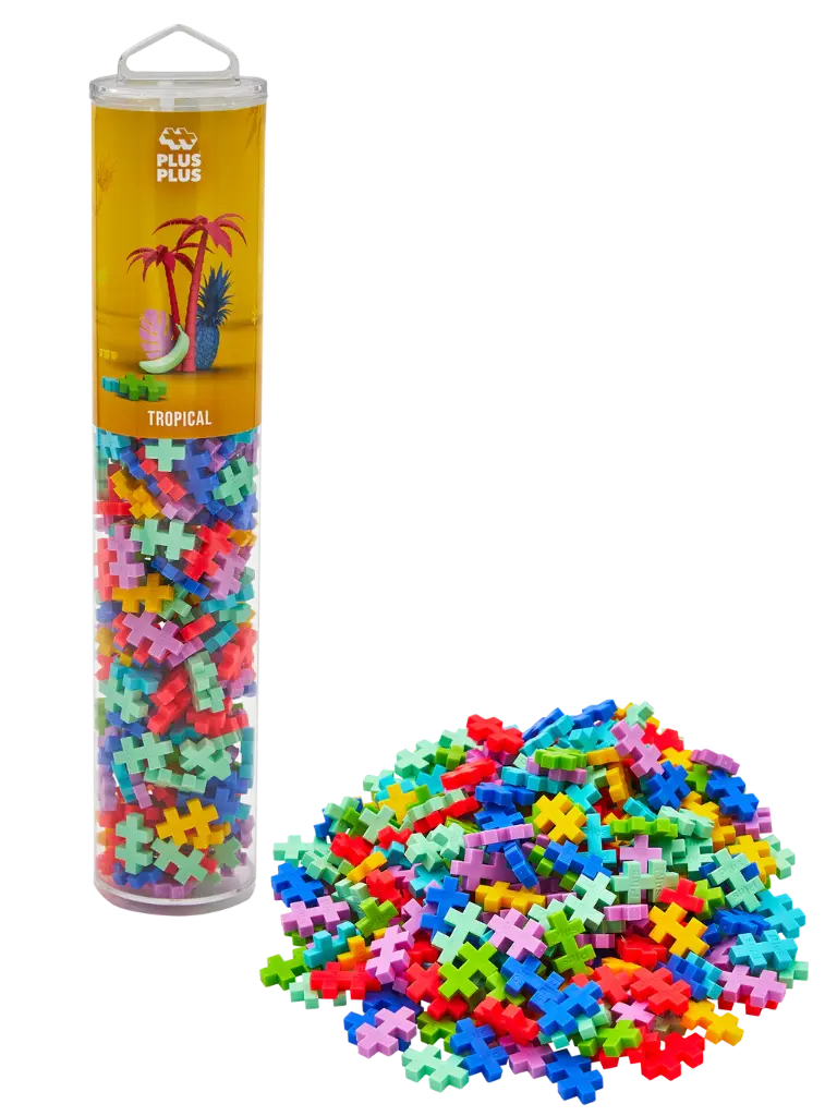 PlusPlus | Educatief Speelgoed Tropical Bouwstukjes 240-delig