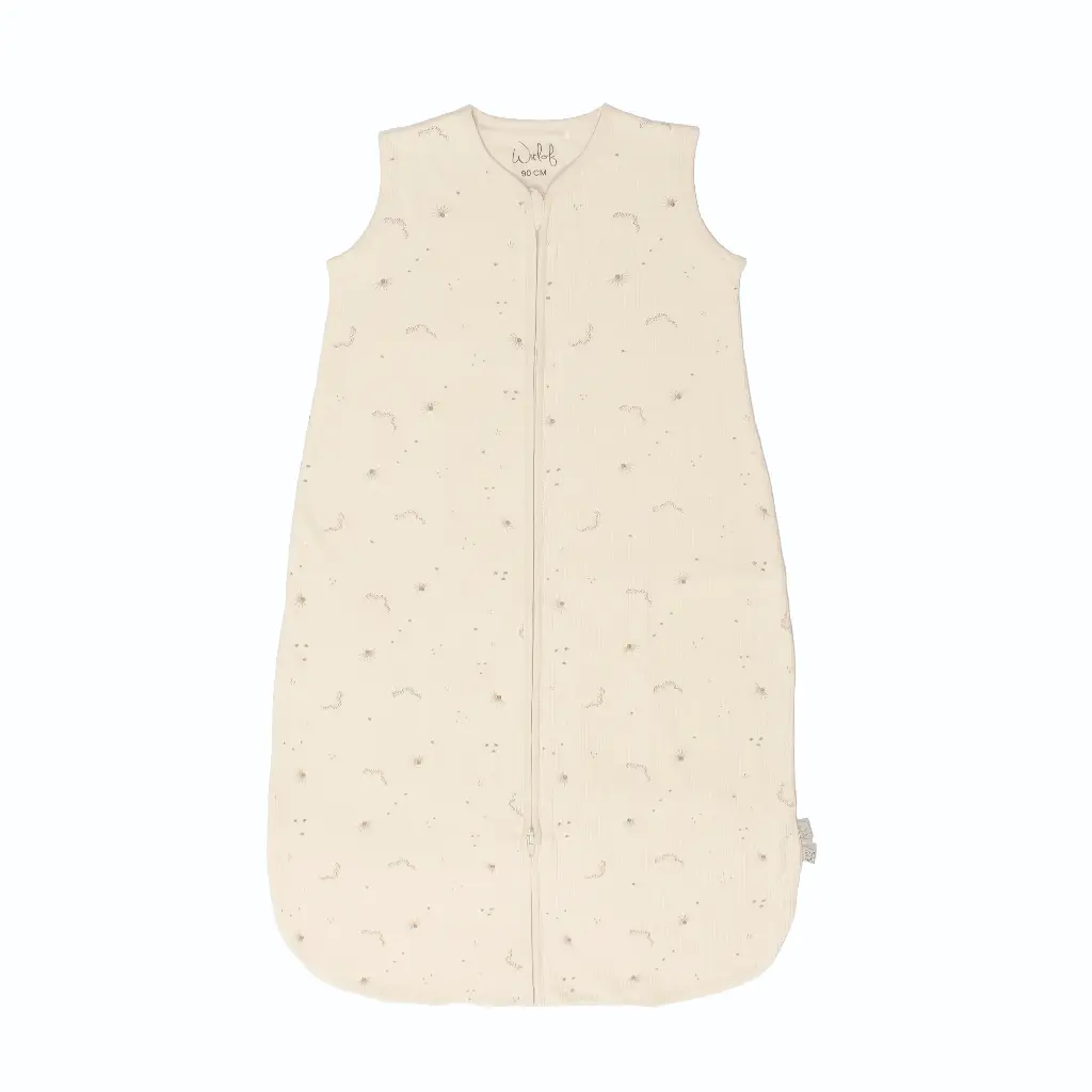 Witlof for Kids | Slaapzak Jersey Zomer Soft Sand 90cm