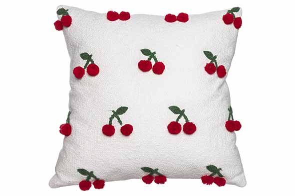Cosy & Trendy | Sierkussen Cherries 45x45x10cm