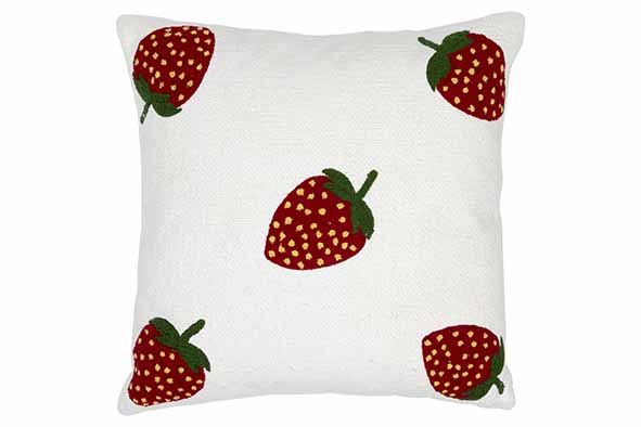 Cosy & Trendy | Sierkussen Strawberries 45x45x10cm