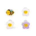 Legami | Haarspeld Bee Clip Me Up! 4-delig