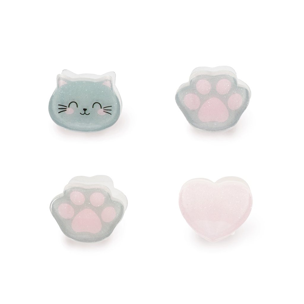 Legami | Haarspeld Kitty Clip Me Up! 4-delig