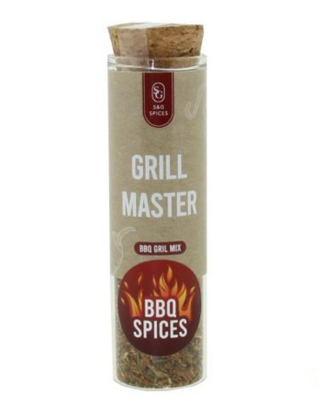 S&G | Kruiden BBQ Gril Rub Grill master Kruidenbuisje 20gr