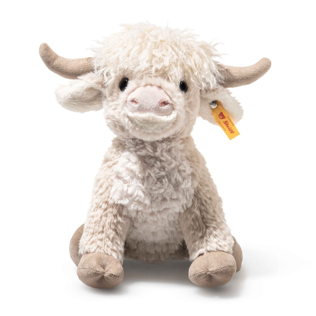 Steiff | Pluche Knuffel Harper Highland Cow  Beige 24cm