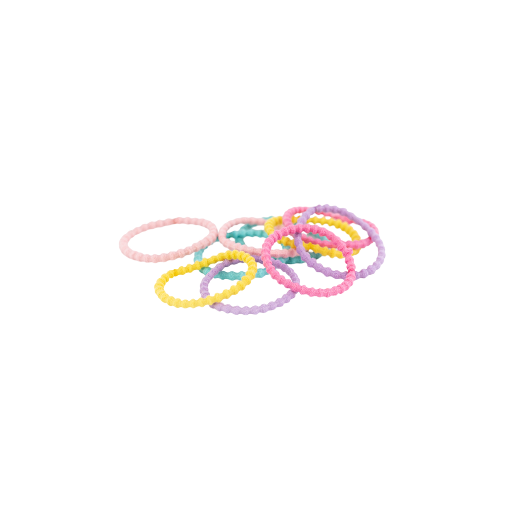 Busy Lizzie | Haarelastiek Neon Pastels Mini 10-pack