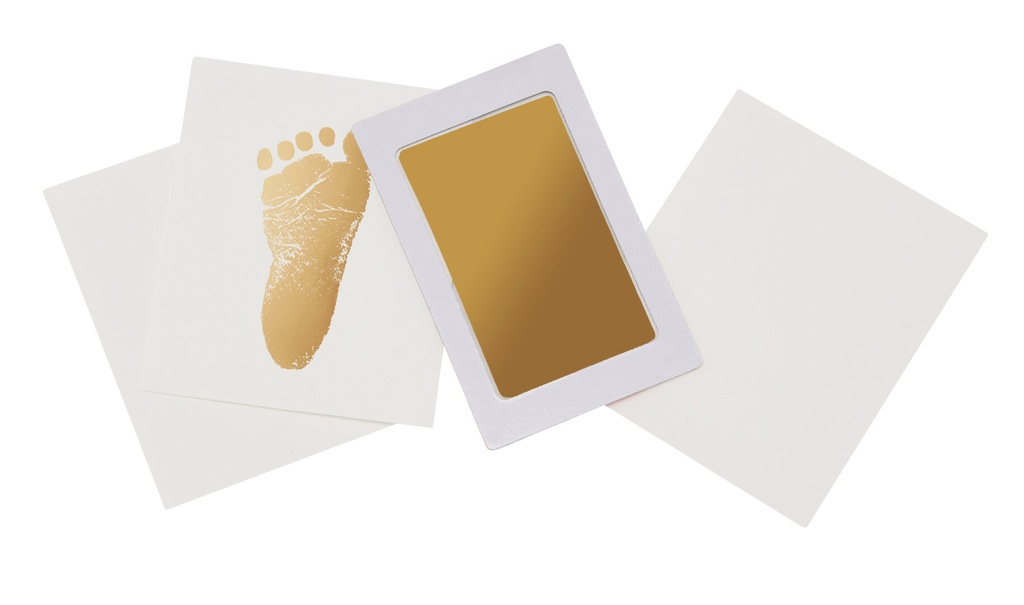 Bam Bam | Hand/Voetafdruk Inktset Goud 
