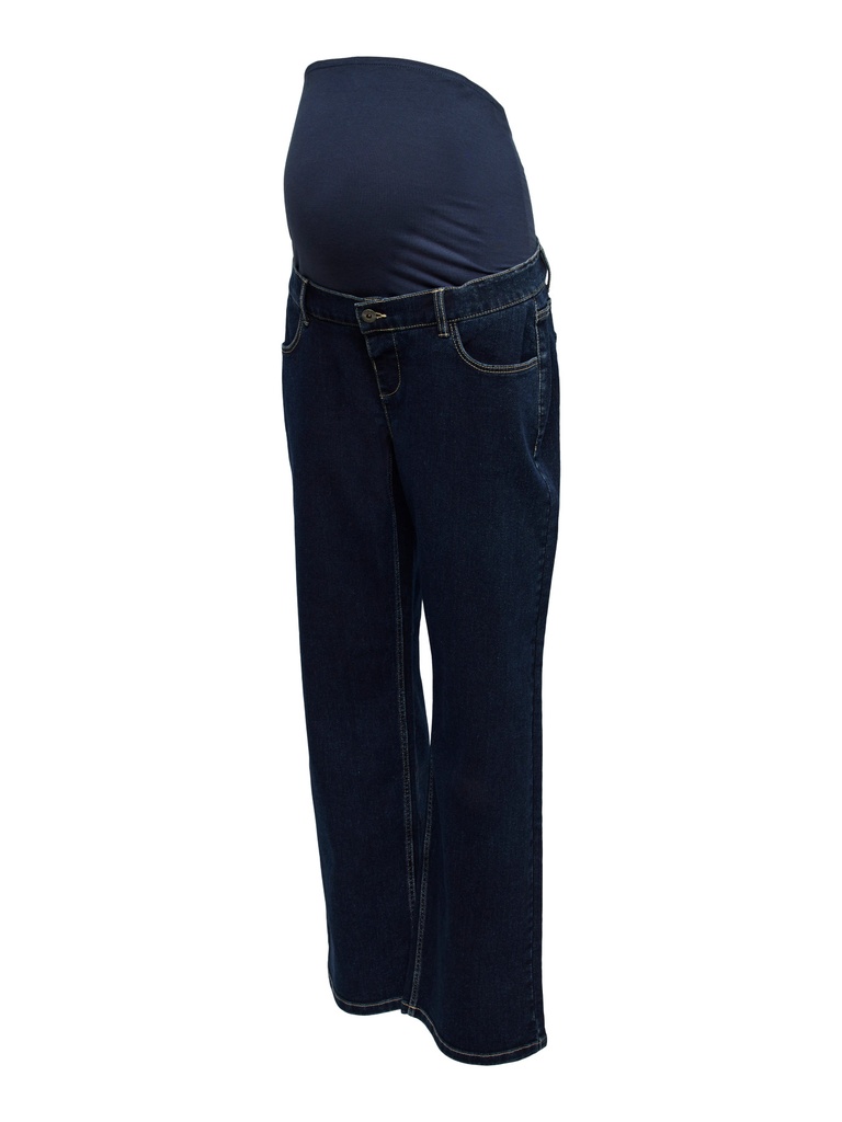 Mamalicious | Broek Mlfuij Wide Leg Dark Blue