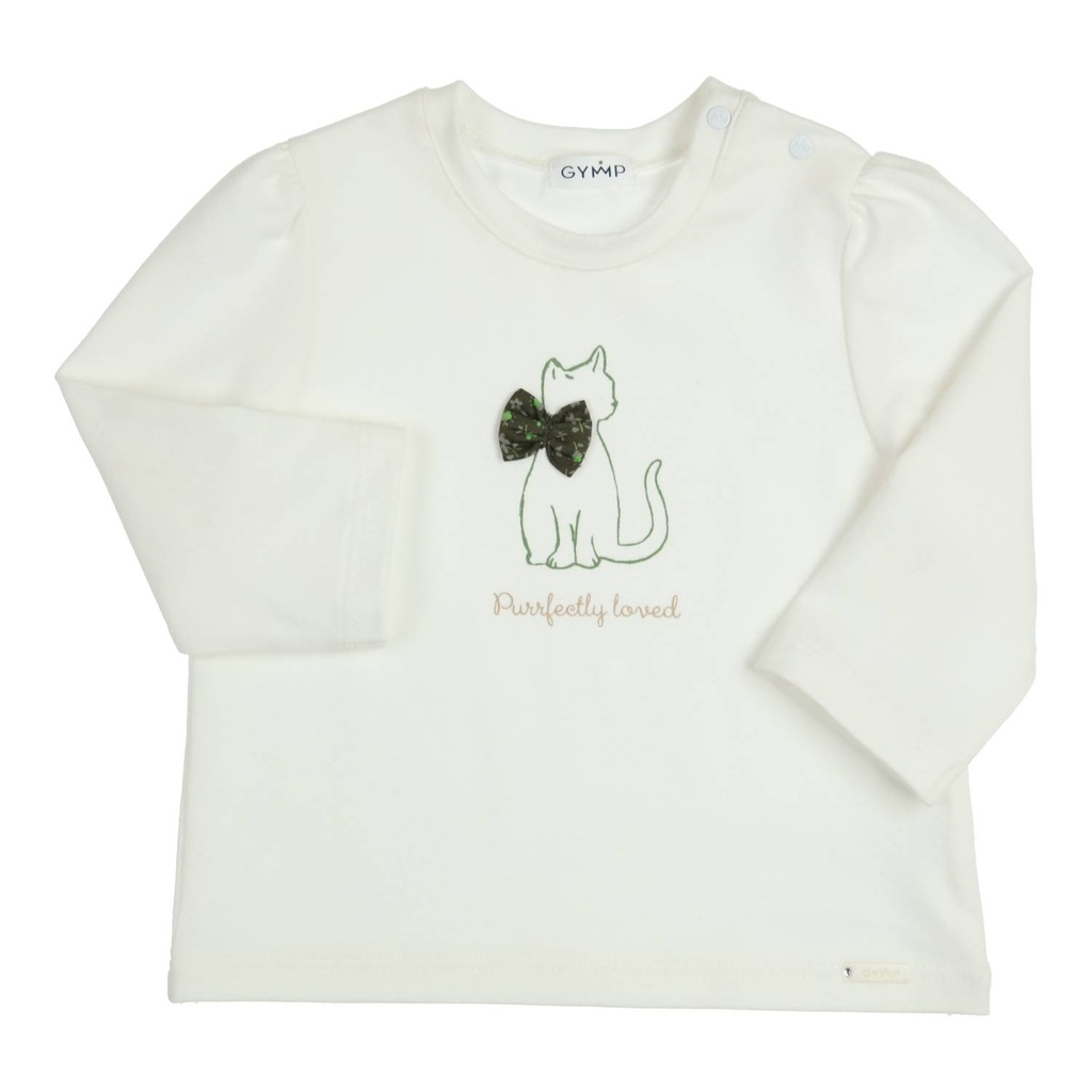 Gymp | T-shirt Girls Aerodoux Longsleeve Off White