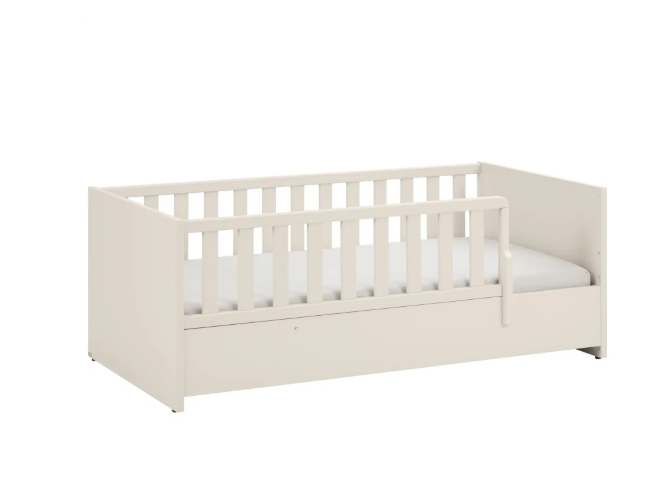 Paidi | Bed Little Snu Vloerbed Omvormbaar tot Juniorbed 70x140 Cashmere/Beige