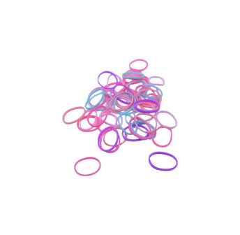 Busy Lizzie | Haarelastiek Mini Silicon Pastel