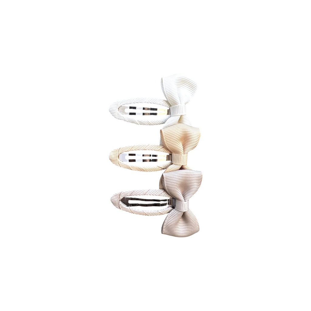 Busy Lizzie | Haarspeld Barrette White 3-pack