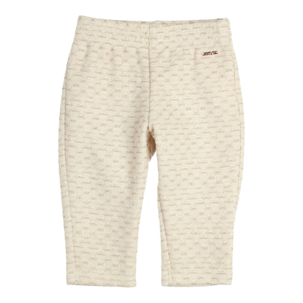 Gymp | Broek Girls Katherina Ecru/Gold