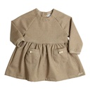 Gymp | Jurk Girls Laurien Beige/Gold