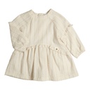 Gymp | Jurk Girls Rafaela Ecru/Gold