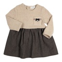 Gymp | Jurk Girls Dion Black/Beige