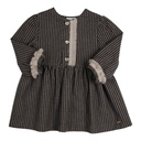 Gymp | Jurk Girls Dion Black/Beige