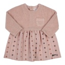 Gymp | Jurk Girls Inga Old Rose/Grey