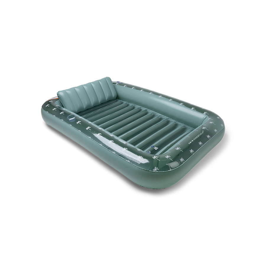 Swim Essentials | Zwembad Grimaud Tanning Zwembad Groen 204x142x31cm