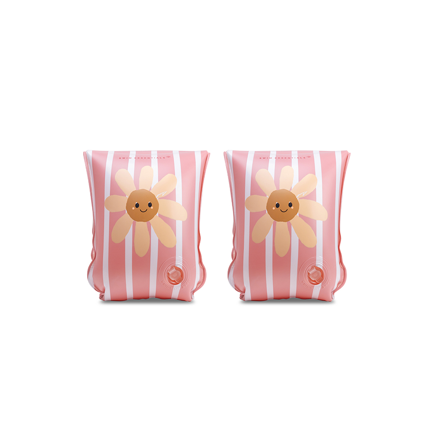 Swim Essentials | Zwembandjes Daisy Flowers Roze 0-2Y