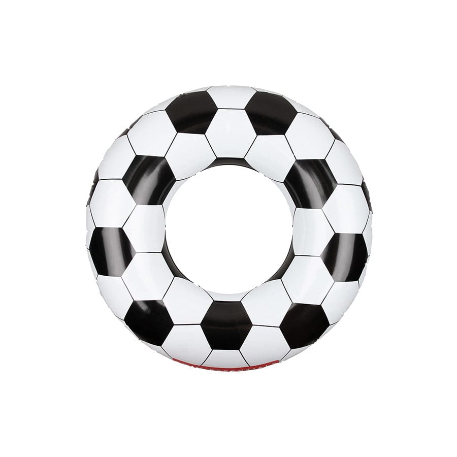 Swim Essentials | Zwemband Football Zwart/Wit Ø90cm