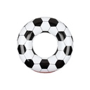 Swim Essentials | Zwemband Football Zwart/Wit Ø90cm