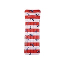 Swim Essentials | Luchtmatras Ocean Stripes Rood/Wit 177cm