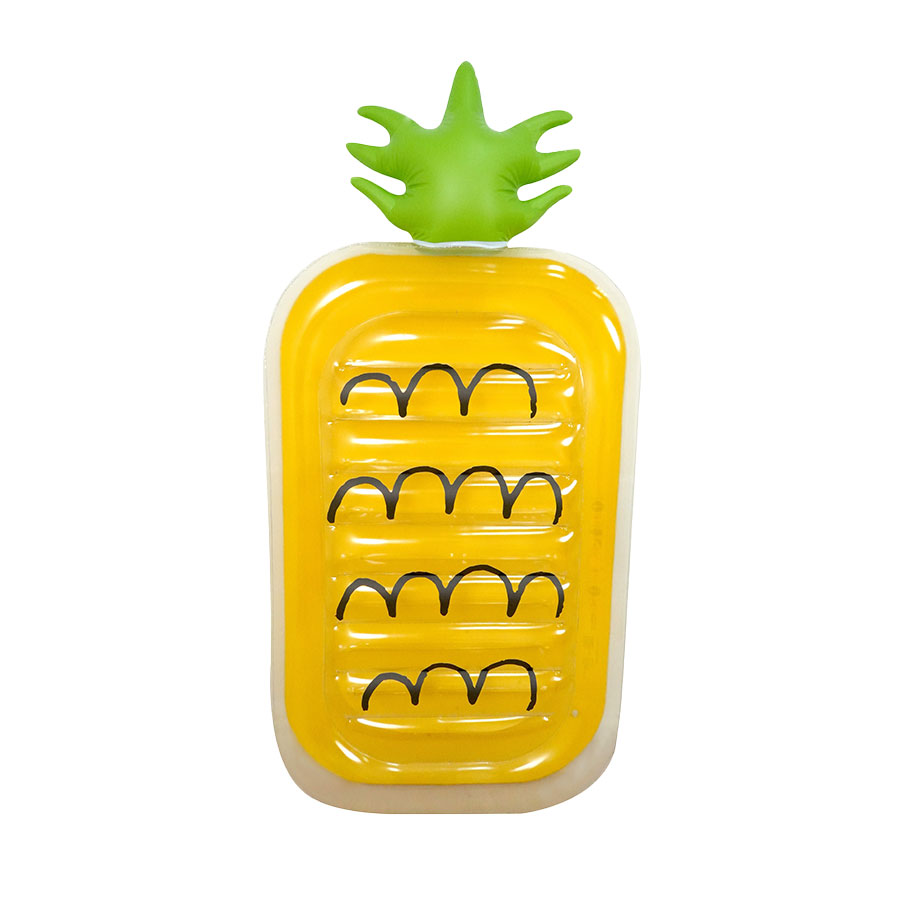 Swim Essentials | Luchtmatras Tropical Bliss Pineapple Geel 200cm
