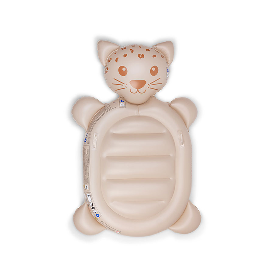 Swim Essentials | Luchtmatras Leopard Dreamscape  165x115x19cm Bruin 