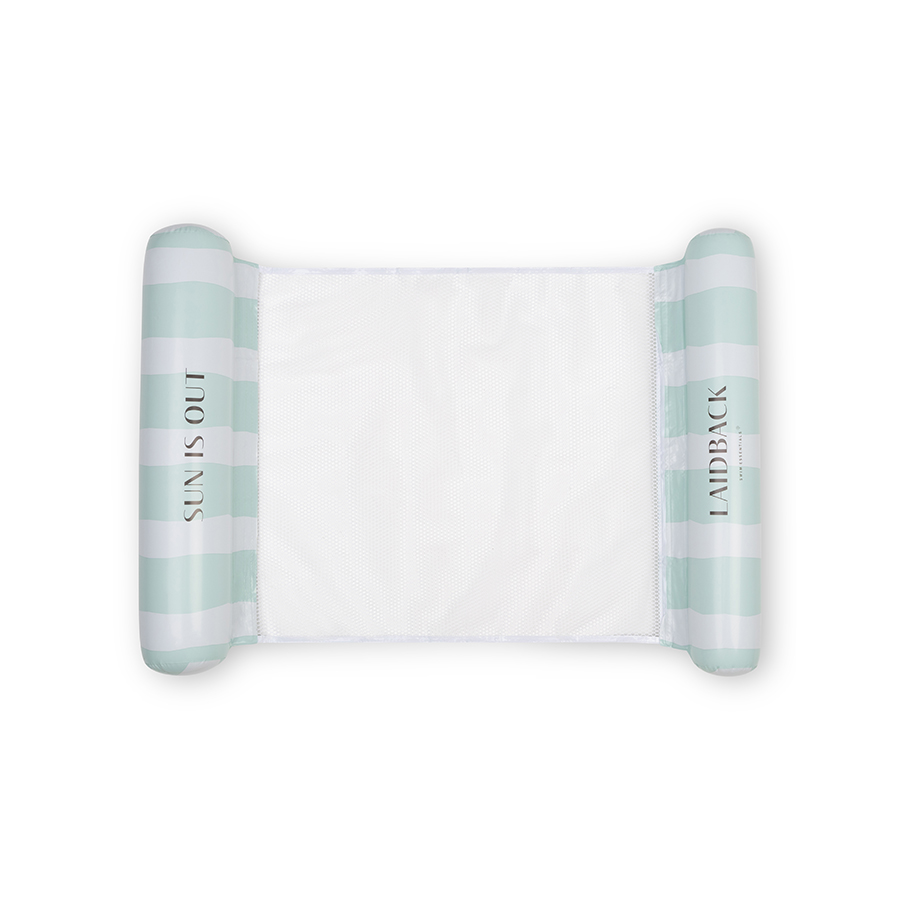 Swim Essentials | Waterhangmat Resort Stripe Groen 120cm