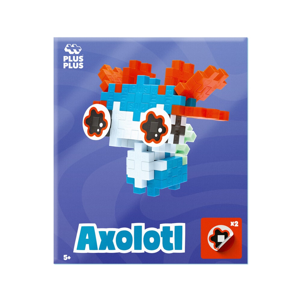 Plus-Plus | Educatief Speelgoed Pet Packet Bouwstukjes Artsy Axolotl 