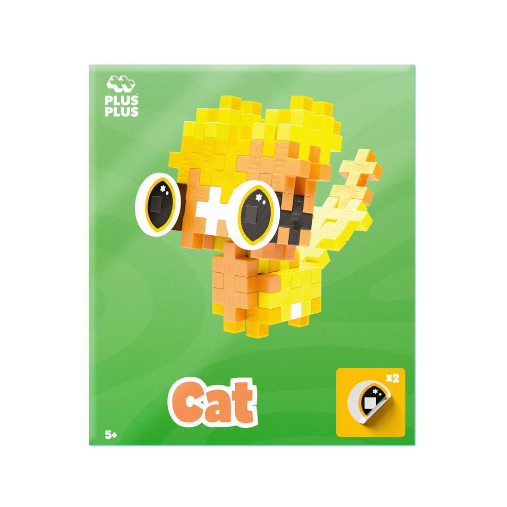 Plus-Plus | Educatief Speelgoed Pet Packet Bouwstukjes Curious Cat