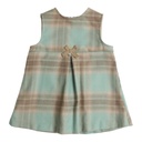 Gymp | Jurk Girls Larissa Green/Beige