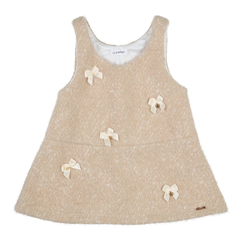 Gymp | Jurk Girls Hedy Beige