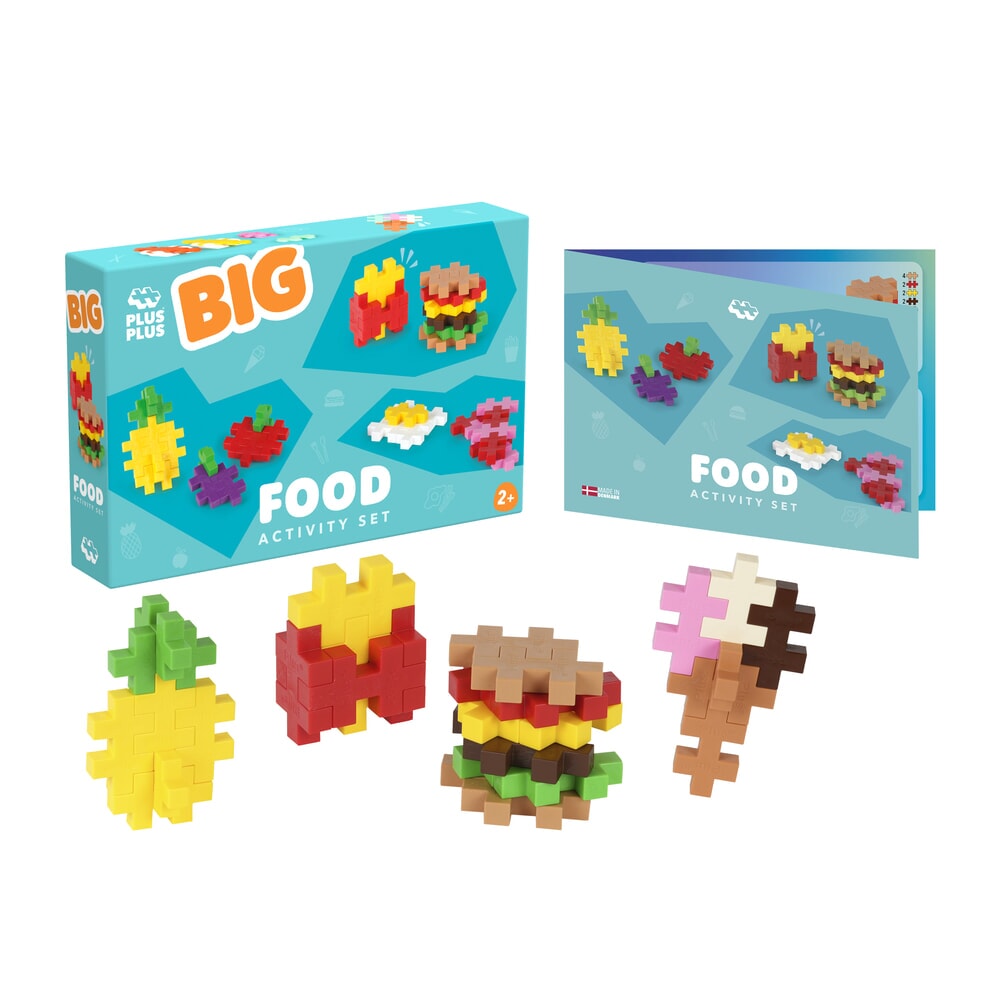 Plus-Plus | Educatief Speelgoed Big Activity Bouwstukjes Food