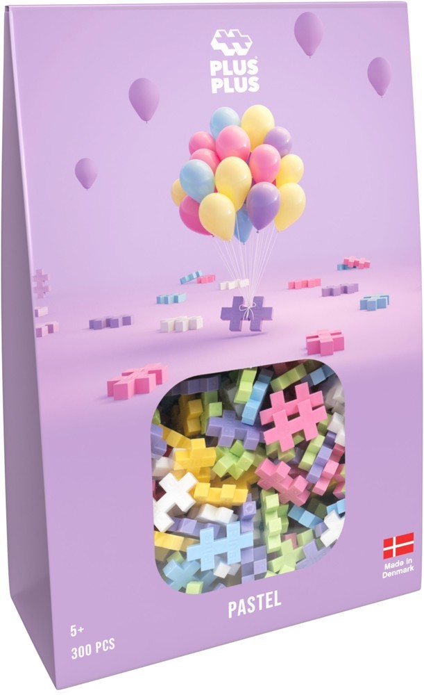 Plus-Plus | Educatief Speelgoed Bouwstukjes Pastel 300-delig