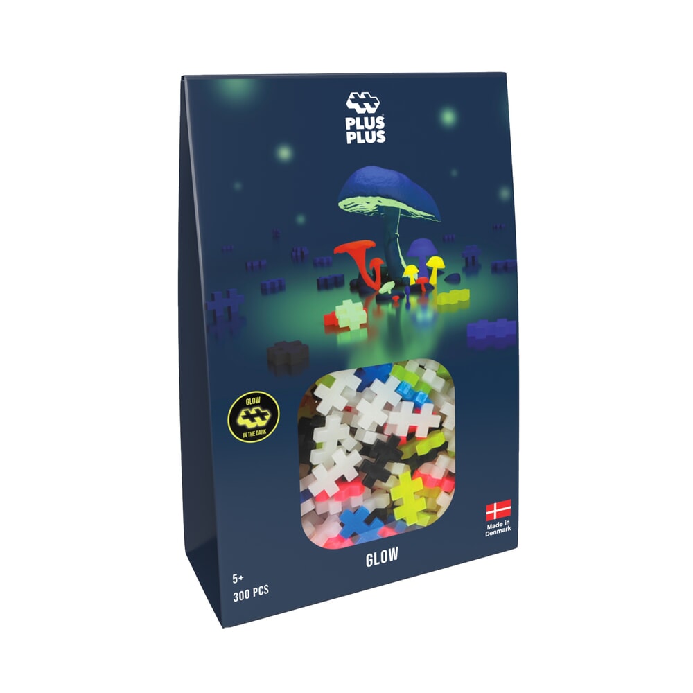 Plus-Plus | Educatief Speelgoed Bouwstukjes Glow Glow in the Dark 300-delig