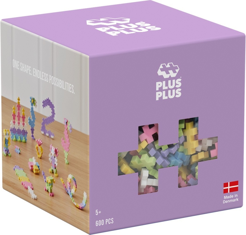 Plus-Plus | Educatief Speelgoed Bouwstukjes Pastel 600-delig