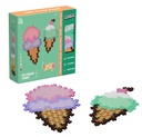 Plus-Plus | Educatief Speelgoed Puzzel op Nummer Ice Cream Cones 250-delig