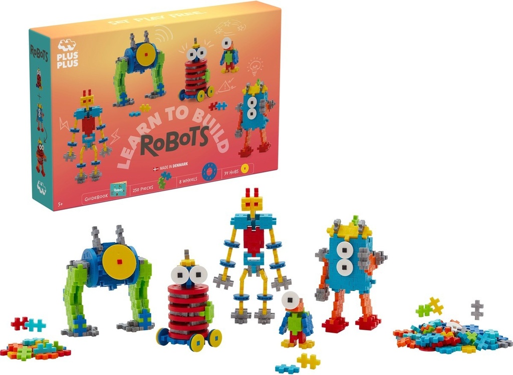 Plus-Plus | Educatief Speelgoed Learn to Build Robot