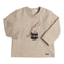 Gymp | T-shirt Boys Aerochine Longsleeve Beige