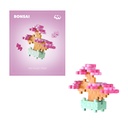 Plus-Plus | Educatief Speelgoed Plant Packs Pink Bonsai