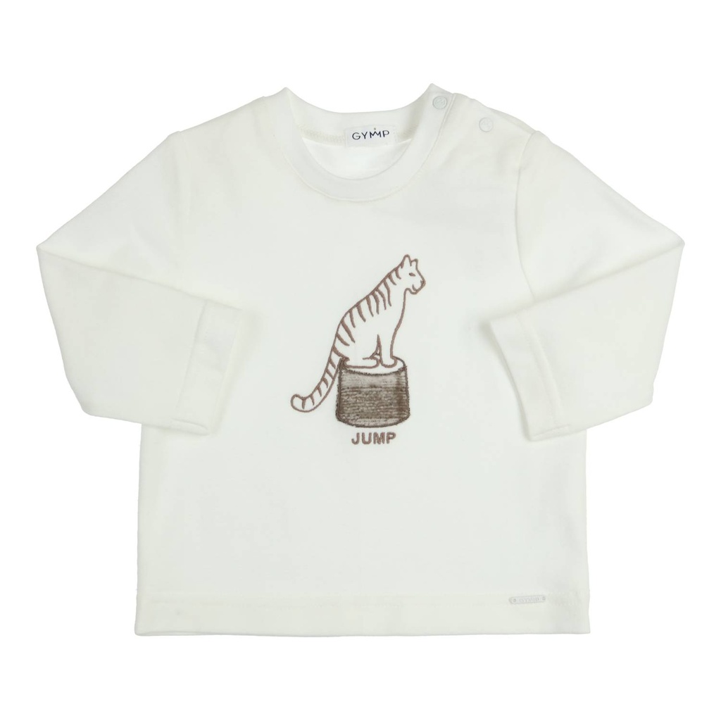 Gymp | T-shirt Boys Aerodoux Longsleeve Off White