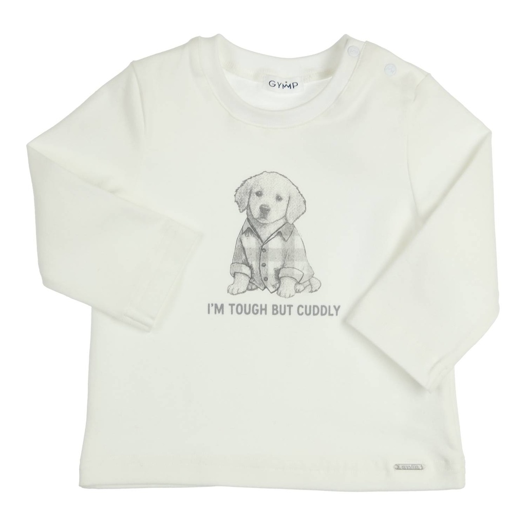 Gymp | T-shirt Boys Aerodoux Longsleeve Off White