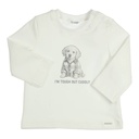 Gymp | T-shirt Boys Aerodoux Longsleeve Off White