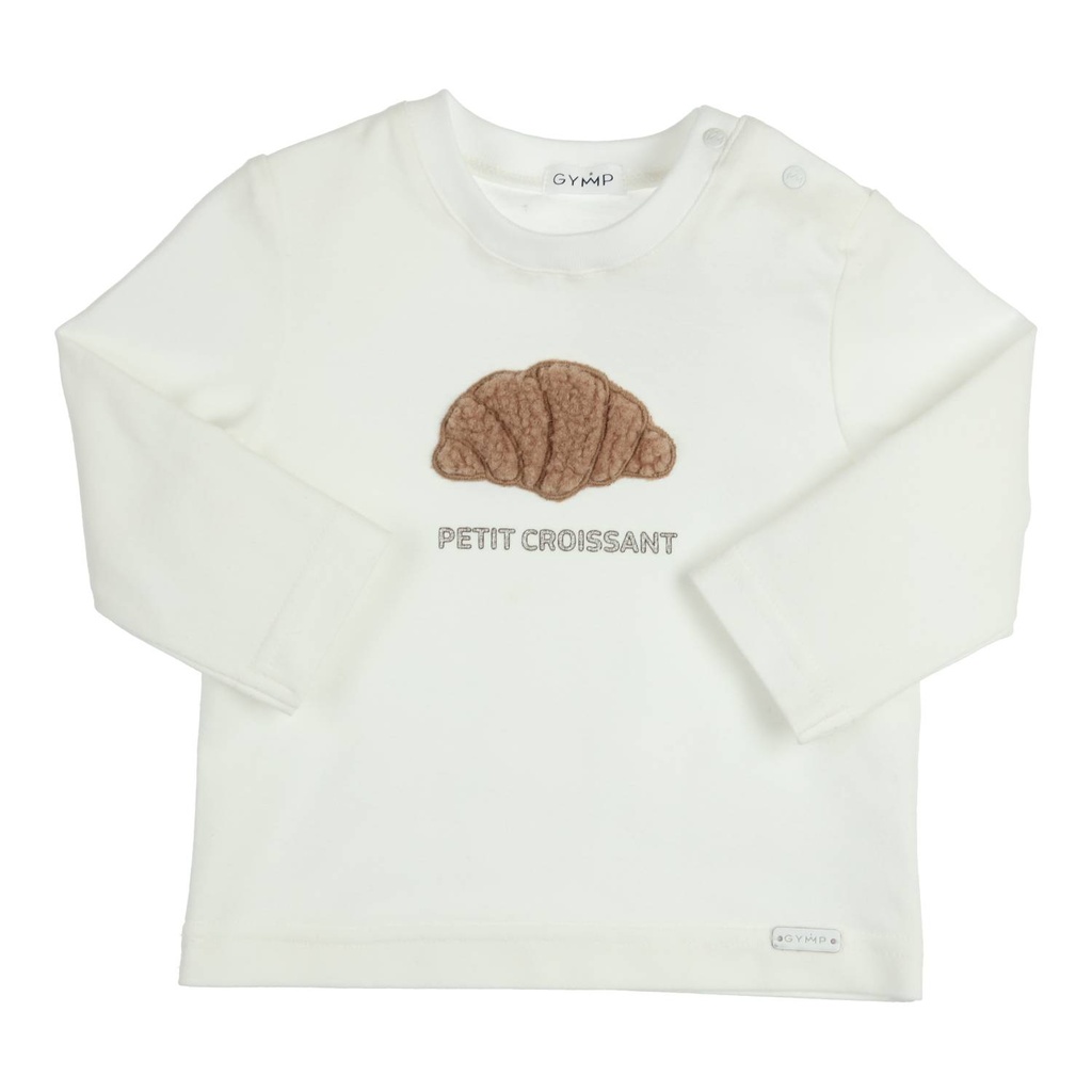 Gymp | T-shirt Boys Aerodoux Longsleeve Off White
