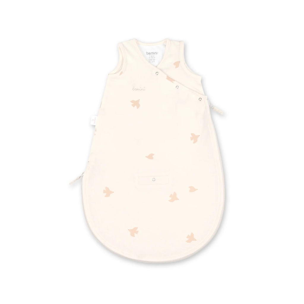 Bemini | Slaapzak Magic Bag Jersey Piuma Ecru 0.5TOG 1-4m  