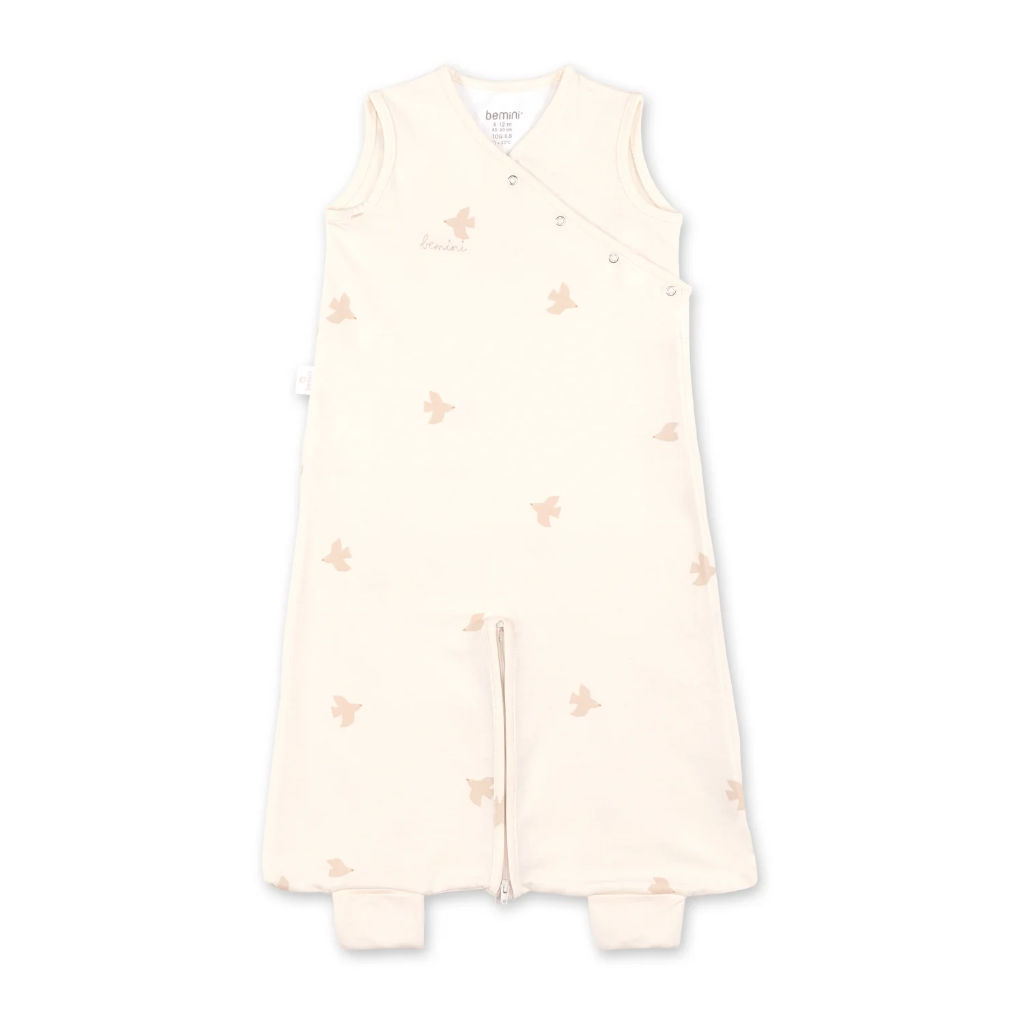 Bemini | Slaapzak Magic Bag Jersey Piuma Ecru 0.5TOG 4-12M  