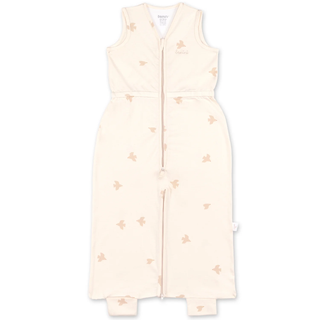 Bemini | Slaapzak Magic Bag Jersey Piuma Ecru 0.5TOG 24-36M  